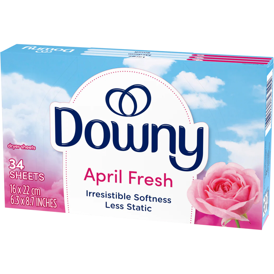 DOWNY DRYER SHEETS 34 CT APRIL FRESH