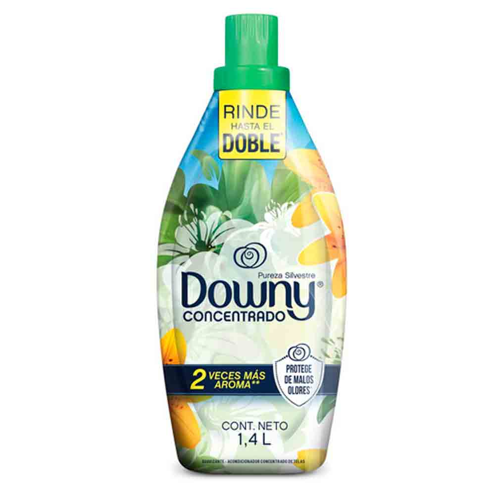 DOWNY FABRIC SOFTENER 1.4 L PUREZA SILVESTRE