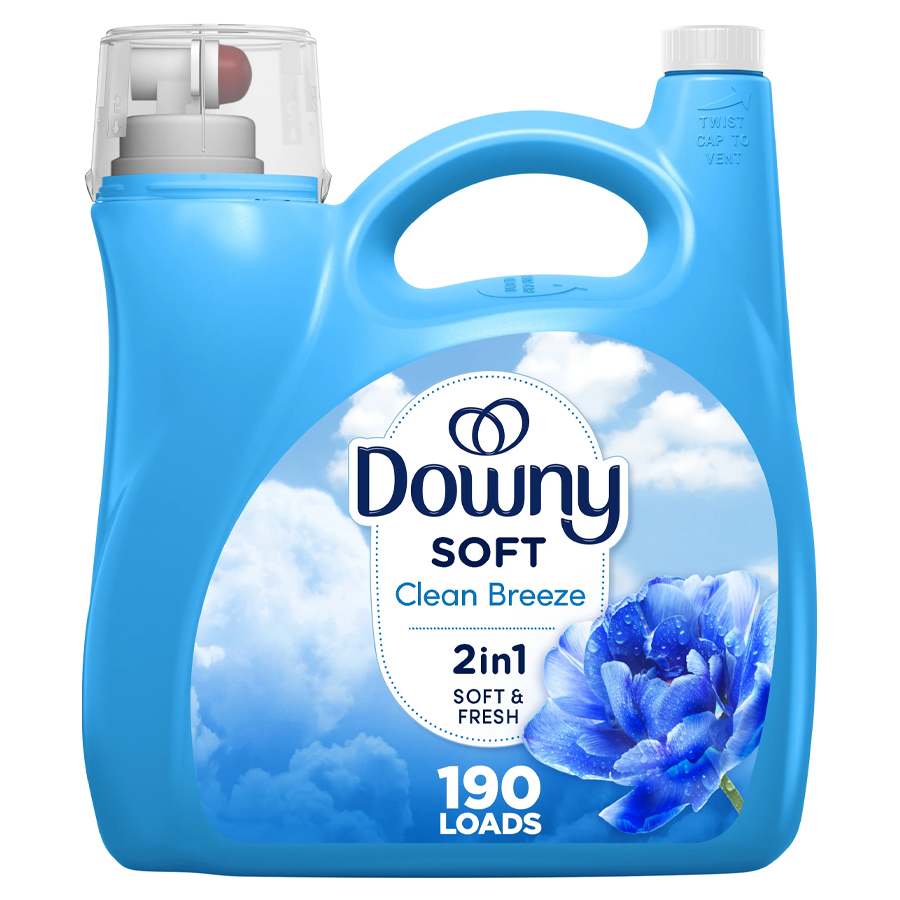 DOWNY FABRIC SOFTENER 140 OZ CLEAN BREEZE GAIN