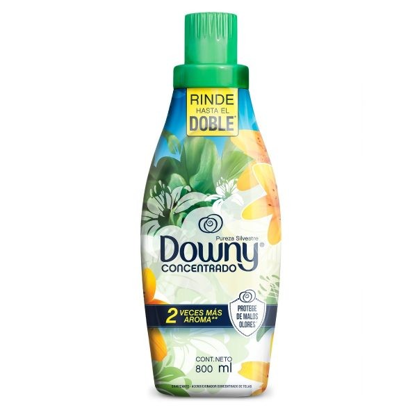 DOWNY FABRIC SOFTENER 800 ML PUREZA SILVESTRE
