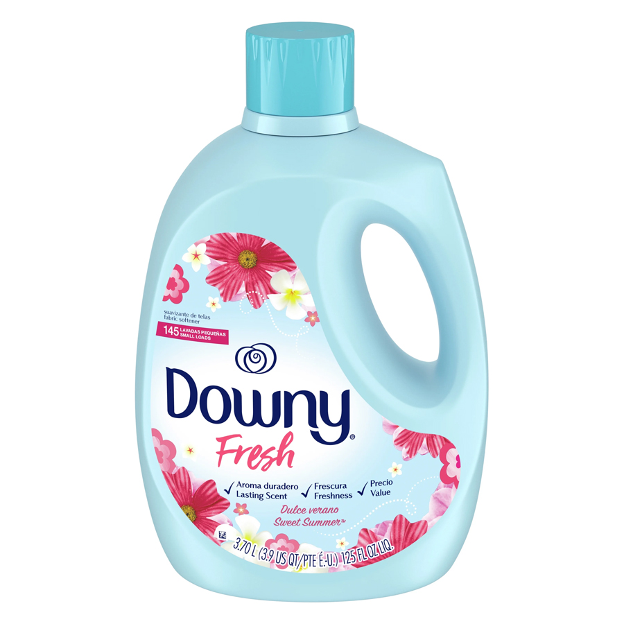 DOWNY LIQUID DETERGENT 125 OZ (3.7 L) FRESH SWEET SUMMER