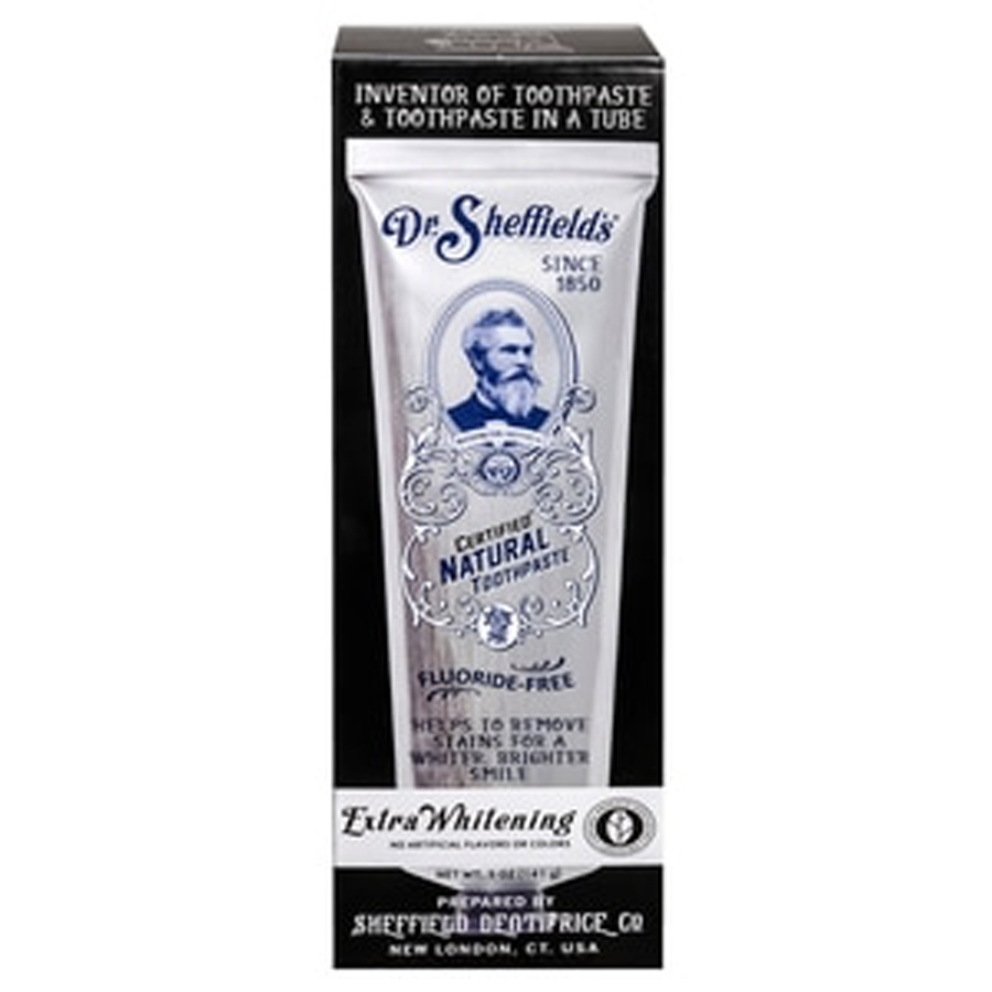 DR SHEFFIELDS TOOTHPASTE 5 OZ EXTRA WHITENING