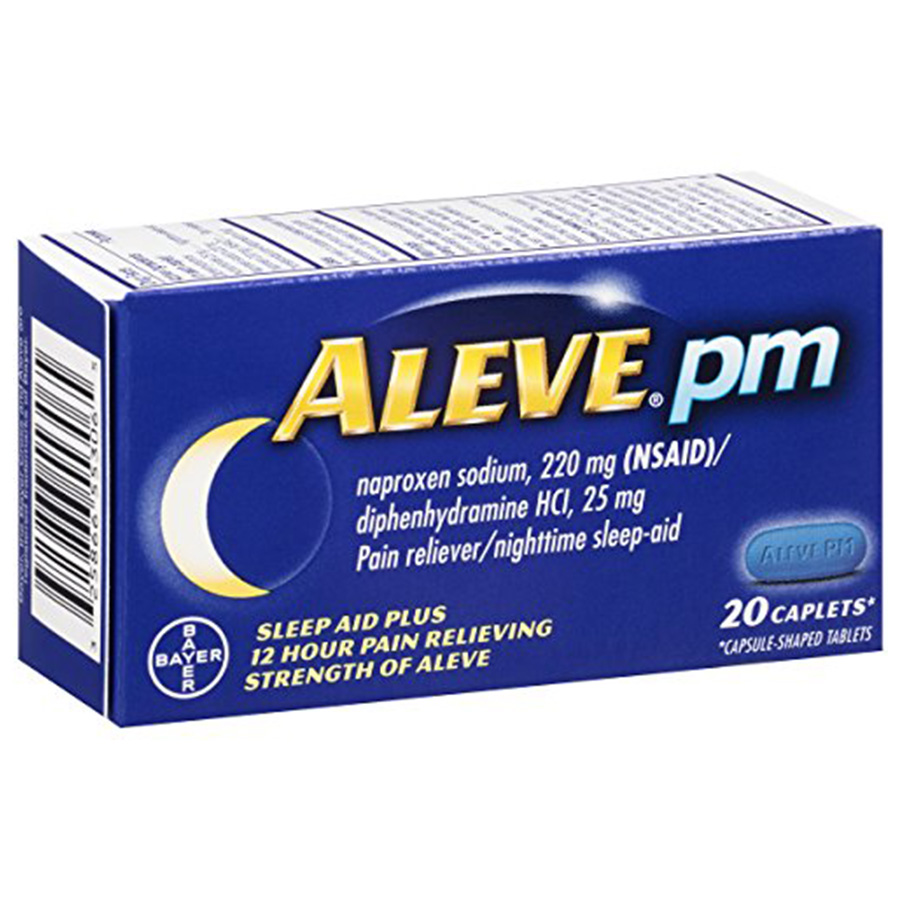 ALEVE PM CAPLETS 20 CT