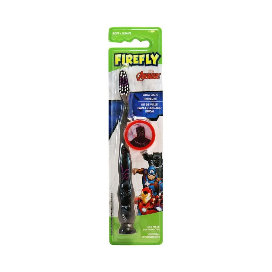 DR. FRESH TOOTHBRUSH 1 CT BLACK PANTHER