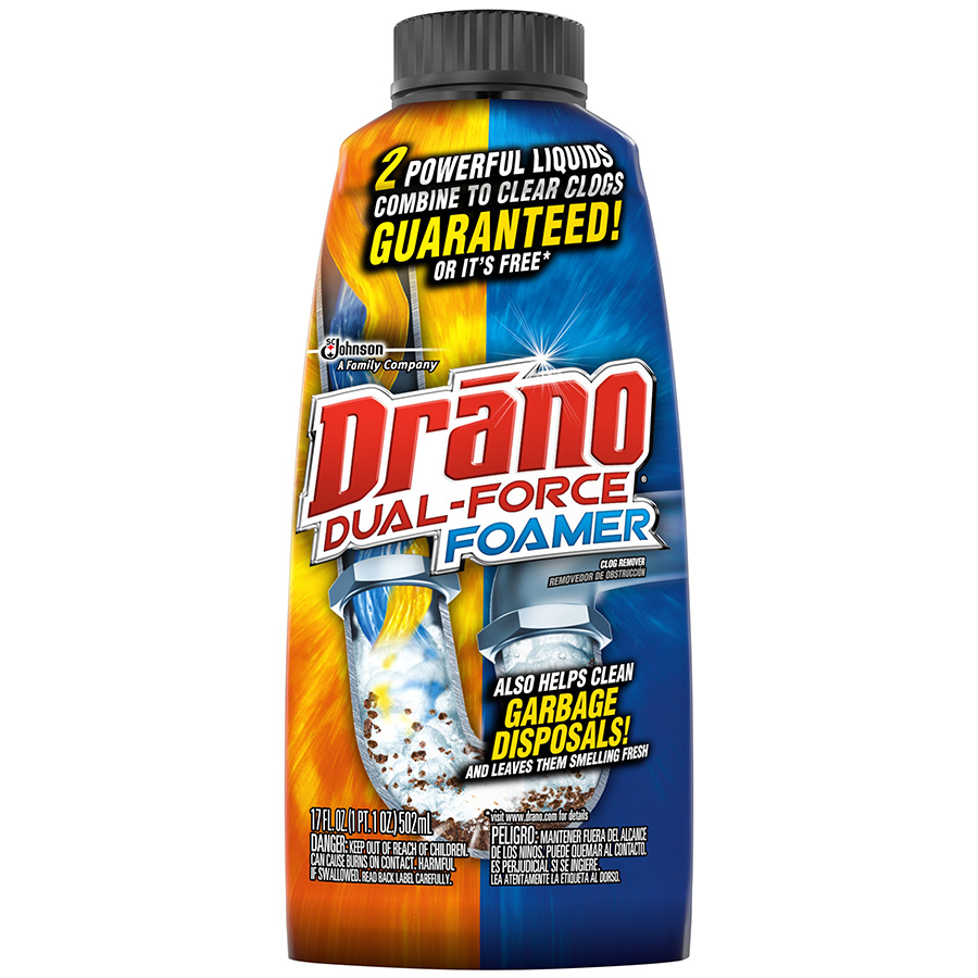 DRANO DRAIN OPENER 17 OZ FOAMER PRO STRENGHT