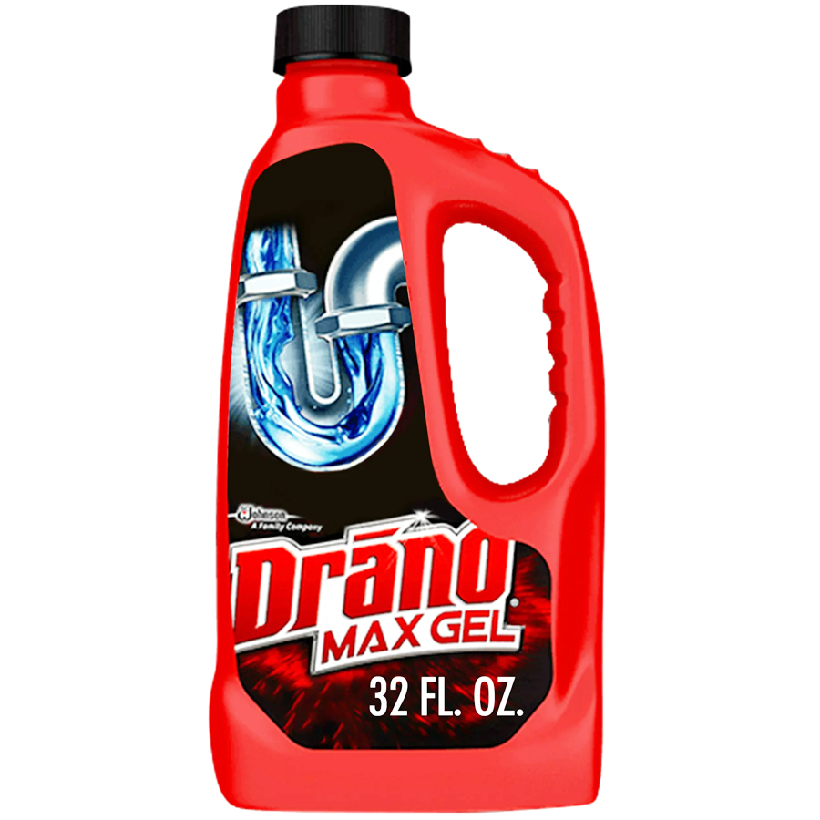 DRANO DRAIN OPENER 32 OZ MAX GEL CLOG REMOVER