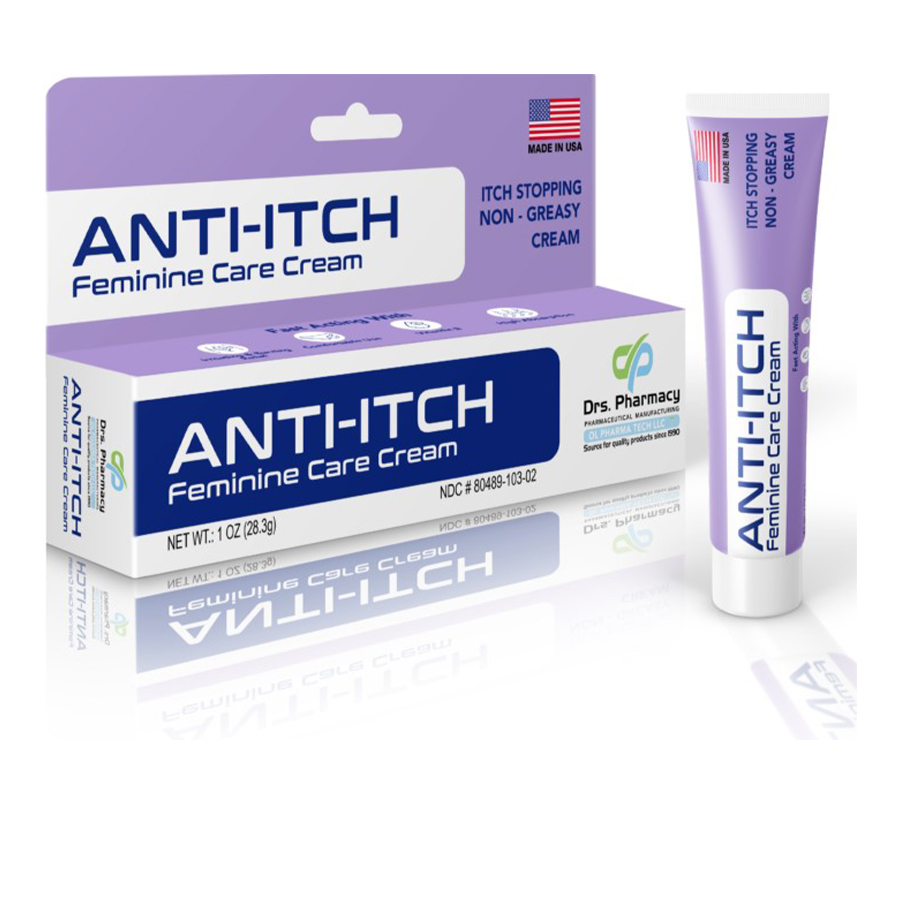 DRS. PHARMACY ANTI-ITCH FEMININE CARE 1 OZ