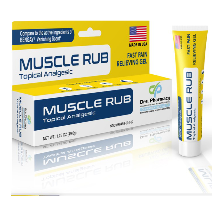 DRS. PHARMACY MUSCLE RUB 1.75 OZ