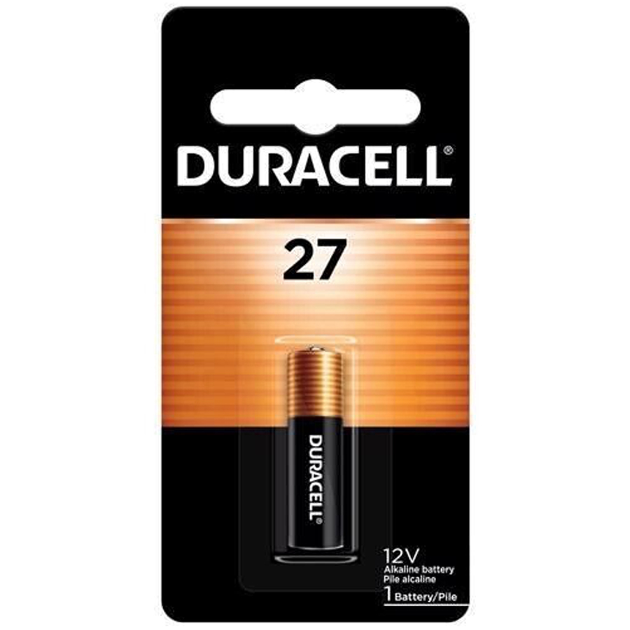 DURACELL BATTERIES 1 PK PHOTO / ELECTRONIC SIZE 27