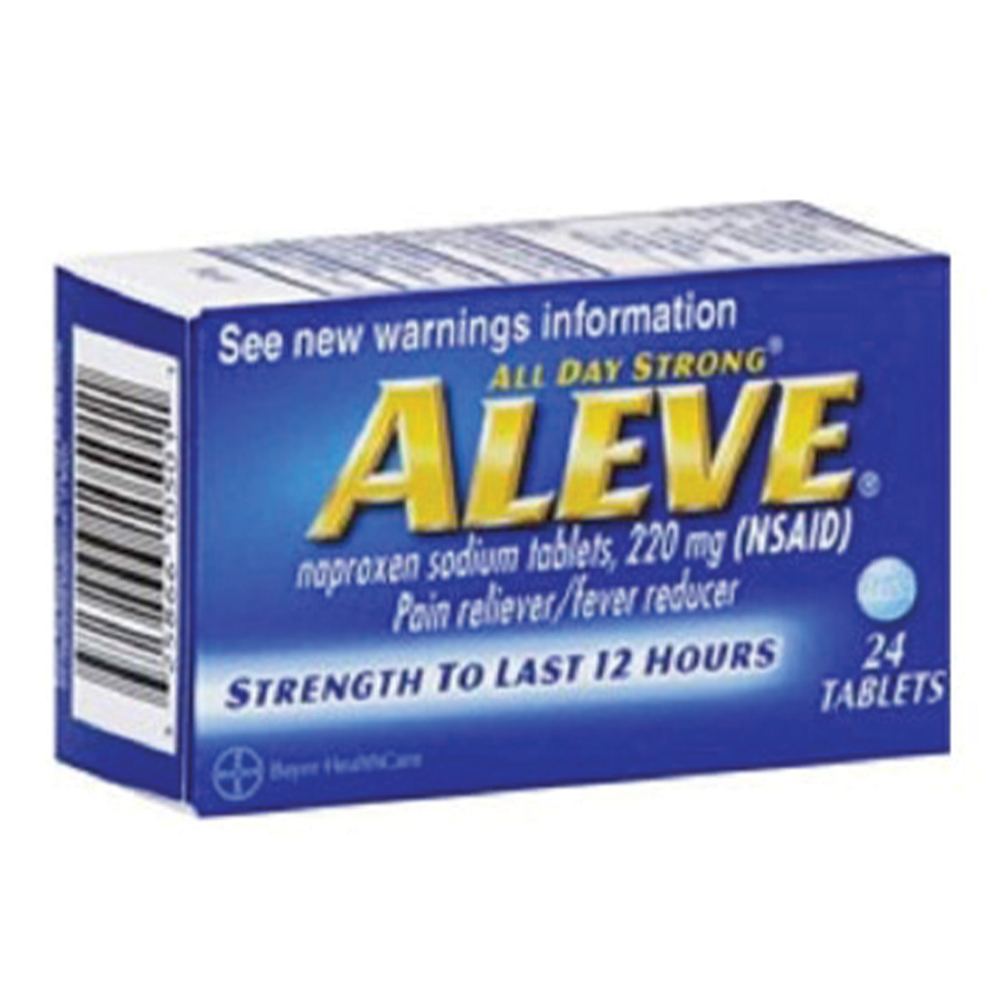 ALEVE TABLET 24 CT