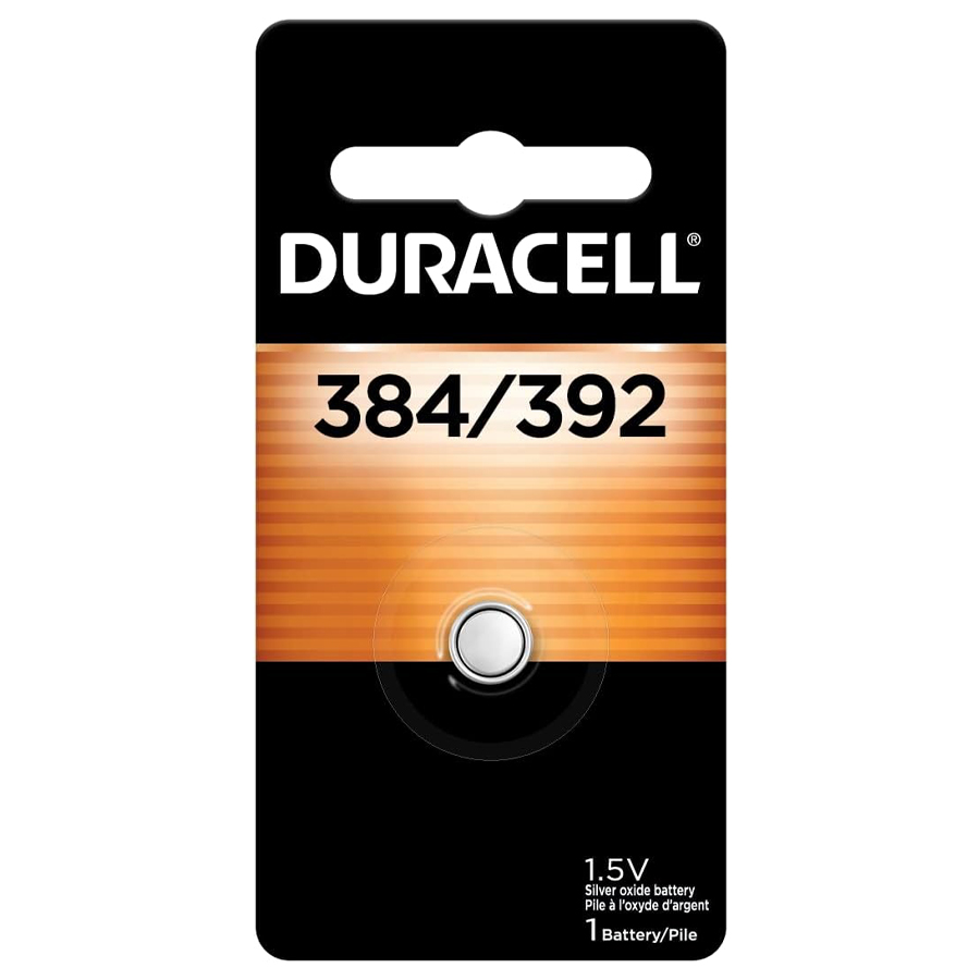 DURACELL BATTERIES 1 PK WATCH / CALCULATOR SIZE 384/392