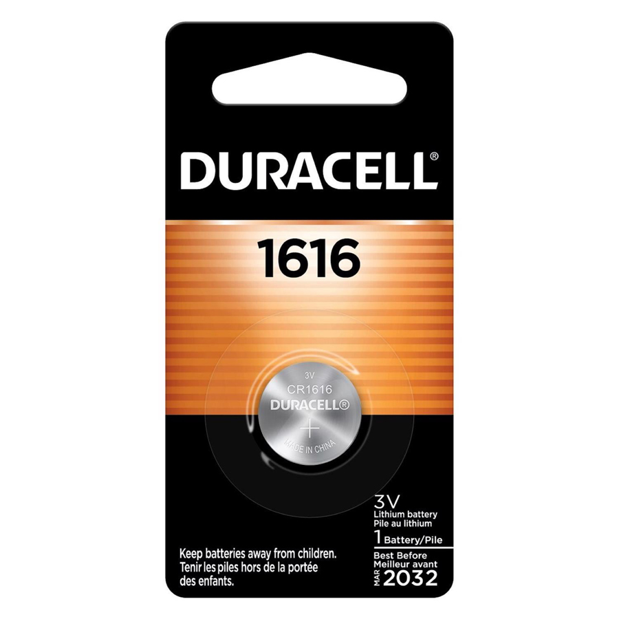 DURACELL BATTERIES 3 V / 1 PK COIN LITHIUM 1616