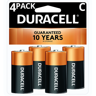 DURACELL BATTERIES C4 COPPERTOP