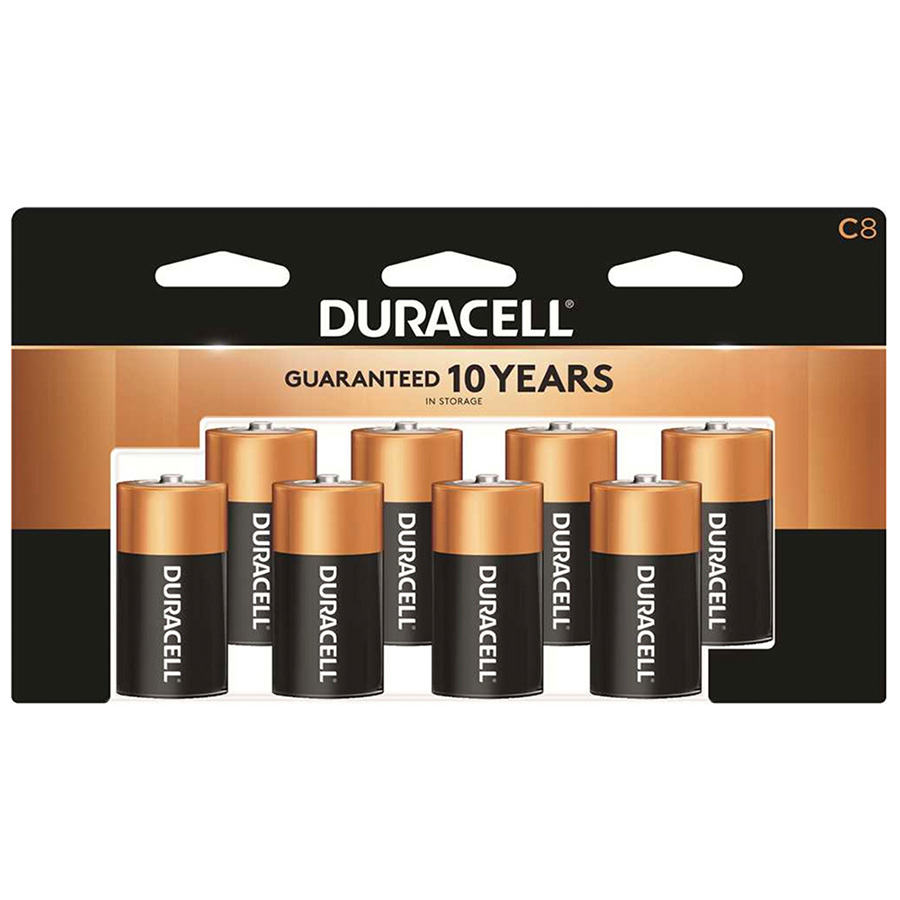 DURACELL BATTERIES C8 COPPERTOP