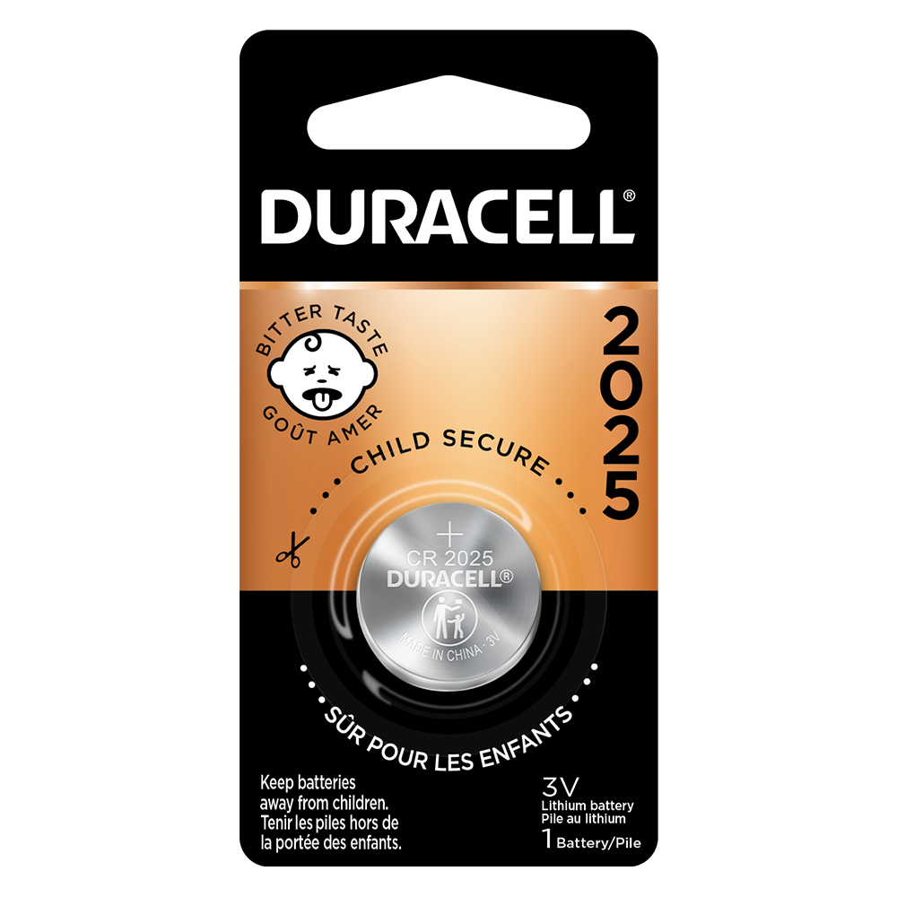 DURACELL LITHIUM BATTERY 3 V 1 PK #2025 COIN