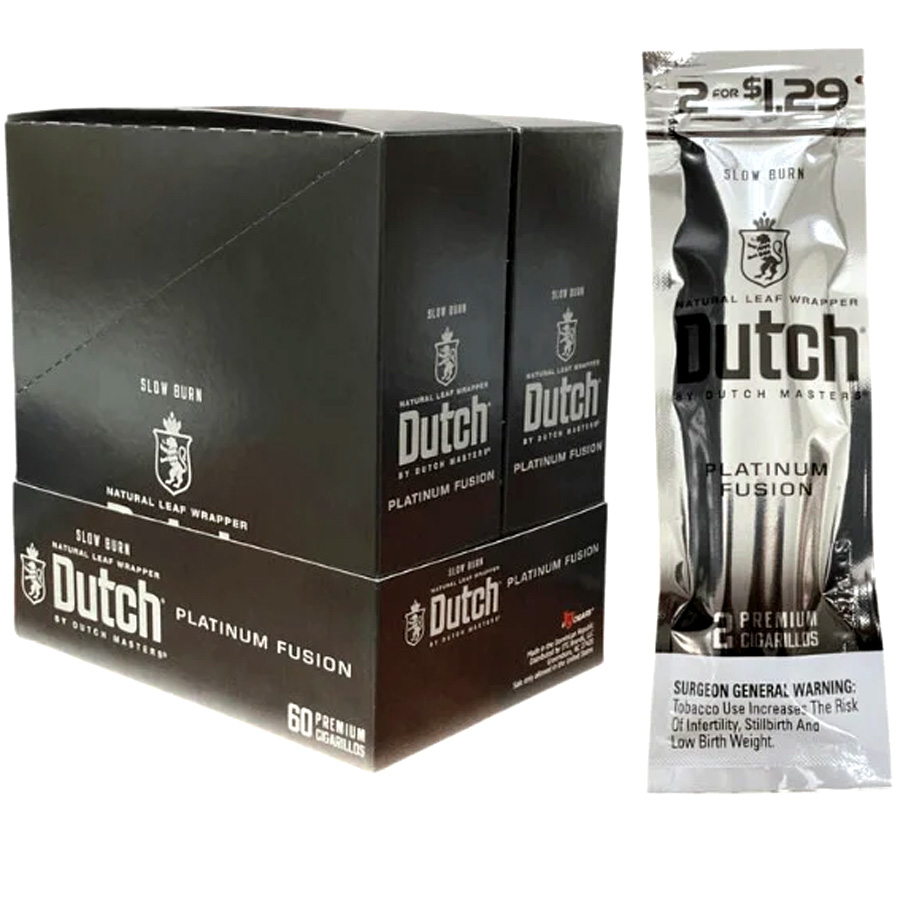 DUTCH MASTER CIGARS 2 CT PLATINUM
