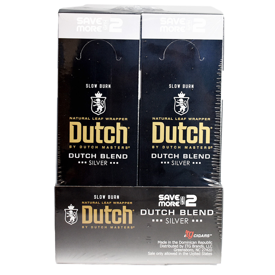 DUTCH MASTER CIGARS 2 CT SILVER