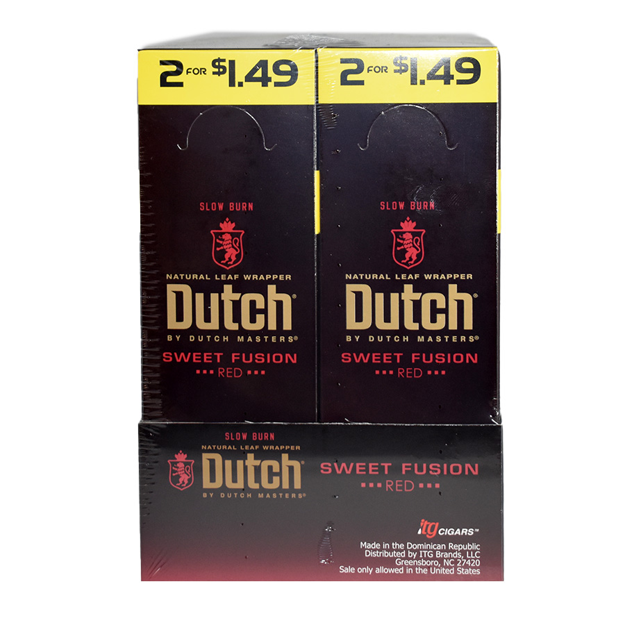 DUTCH MASTER CIGARS 2 CT SWEET FUSION