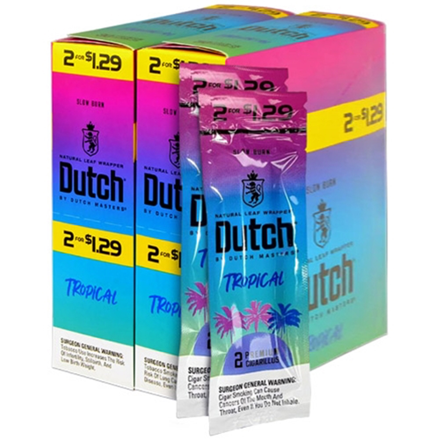 DUTCH MASTER CIGARS 2 CT TROPCAL