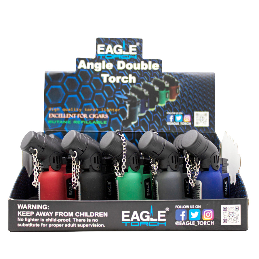 EAGLE TORCH LIGHTER 1 CT DOUBLE ANGLE (PT150AD)
