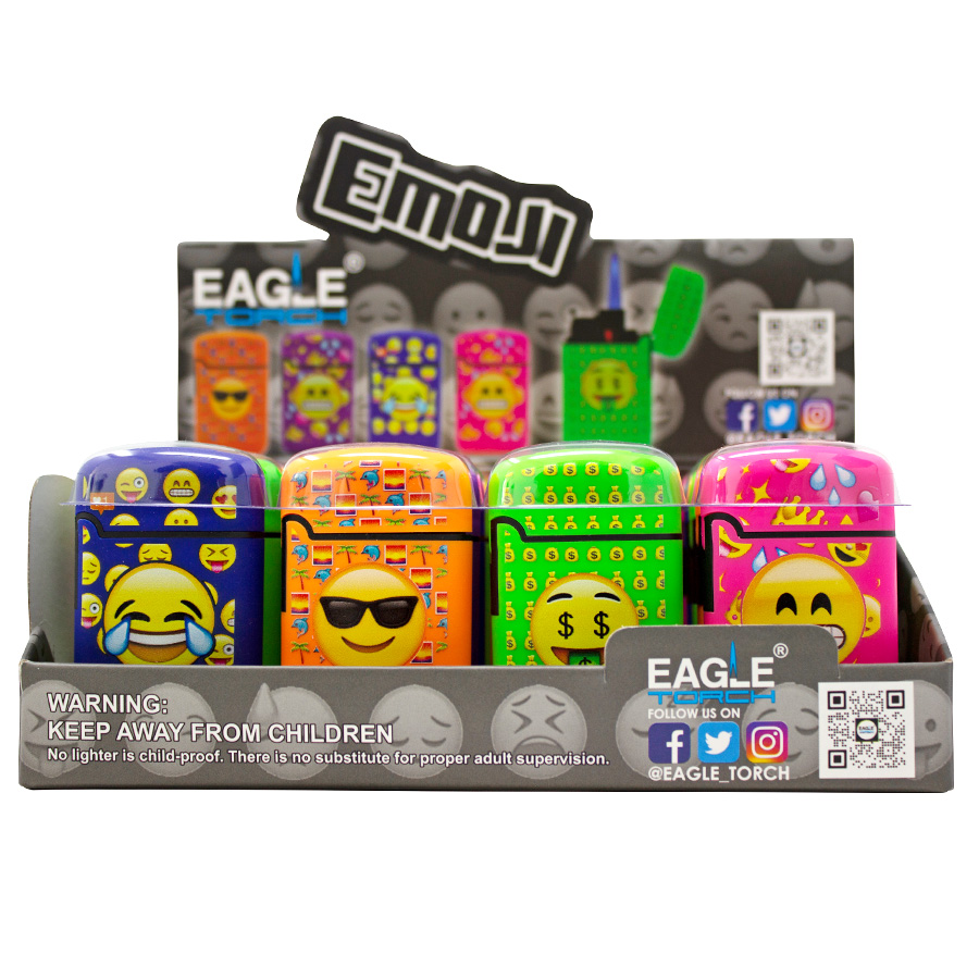 EAGLE TORCH LIGHTER 1 CT EMOJI (PT113EJ)