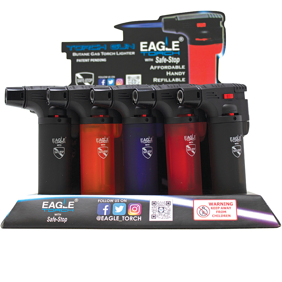 EAGLE TORCH LIGHTER 1 CT GUN (PT101U)