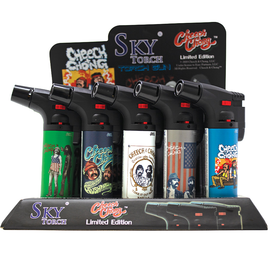EAGLE TORCH LIGHTER 1 CT SKY CHEECH & CHONG (SK101CC)