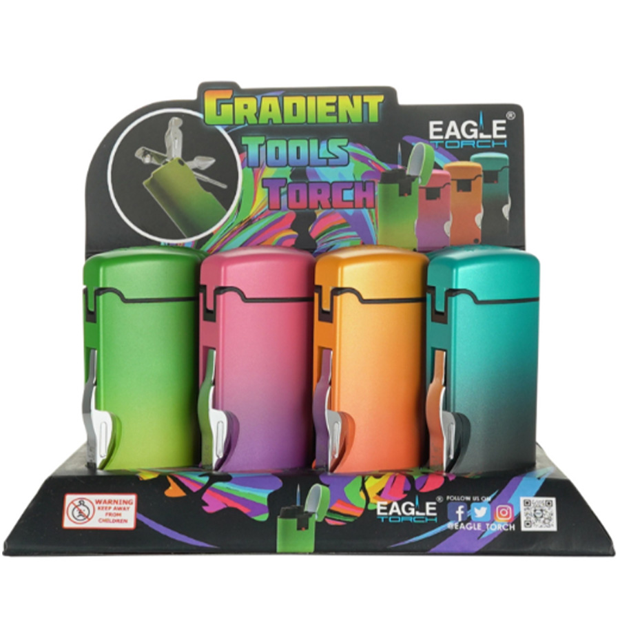 EAGLE TORCH LIGHTERS 1 CT GRADIENT TOOLS (PT186GT)