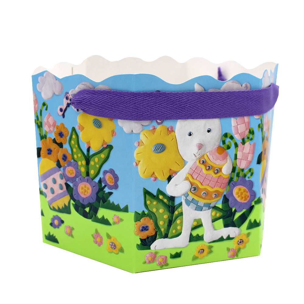 EASTER BUNNY BASKET 1 CT PREPRICED $1.99
