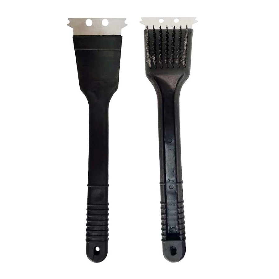 EASTER OUTDOOR GRILL BRUSH 12 IN WITH STEEL WIRE