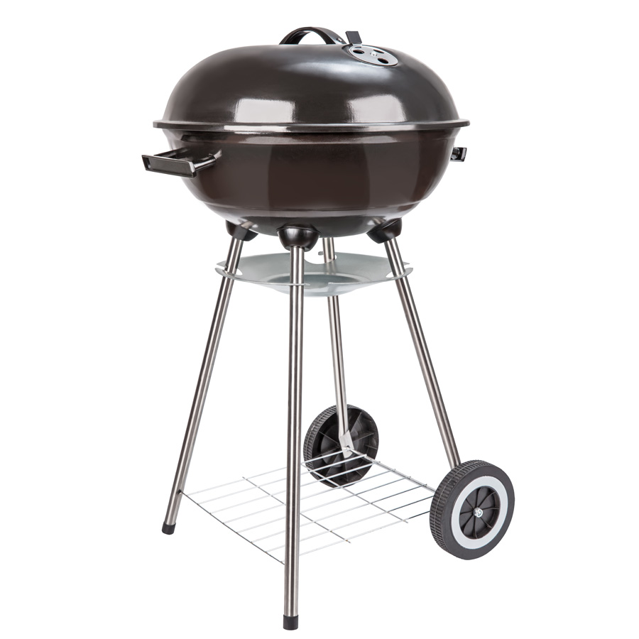 EASTERN OUTDOOR BBQ KETTLE 18 IN ROUND ON WHEEL