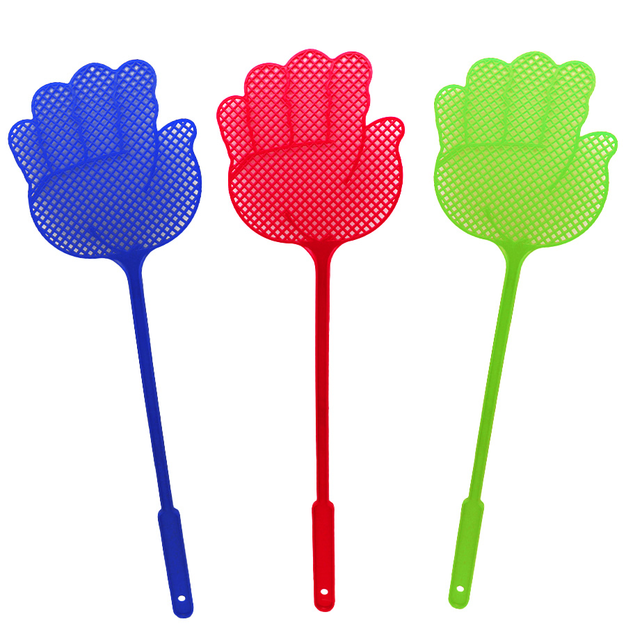 EASTERN OUTDOOR FLY SWATTER 16.5 IN 3 PC ASSORTED COLORS