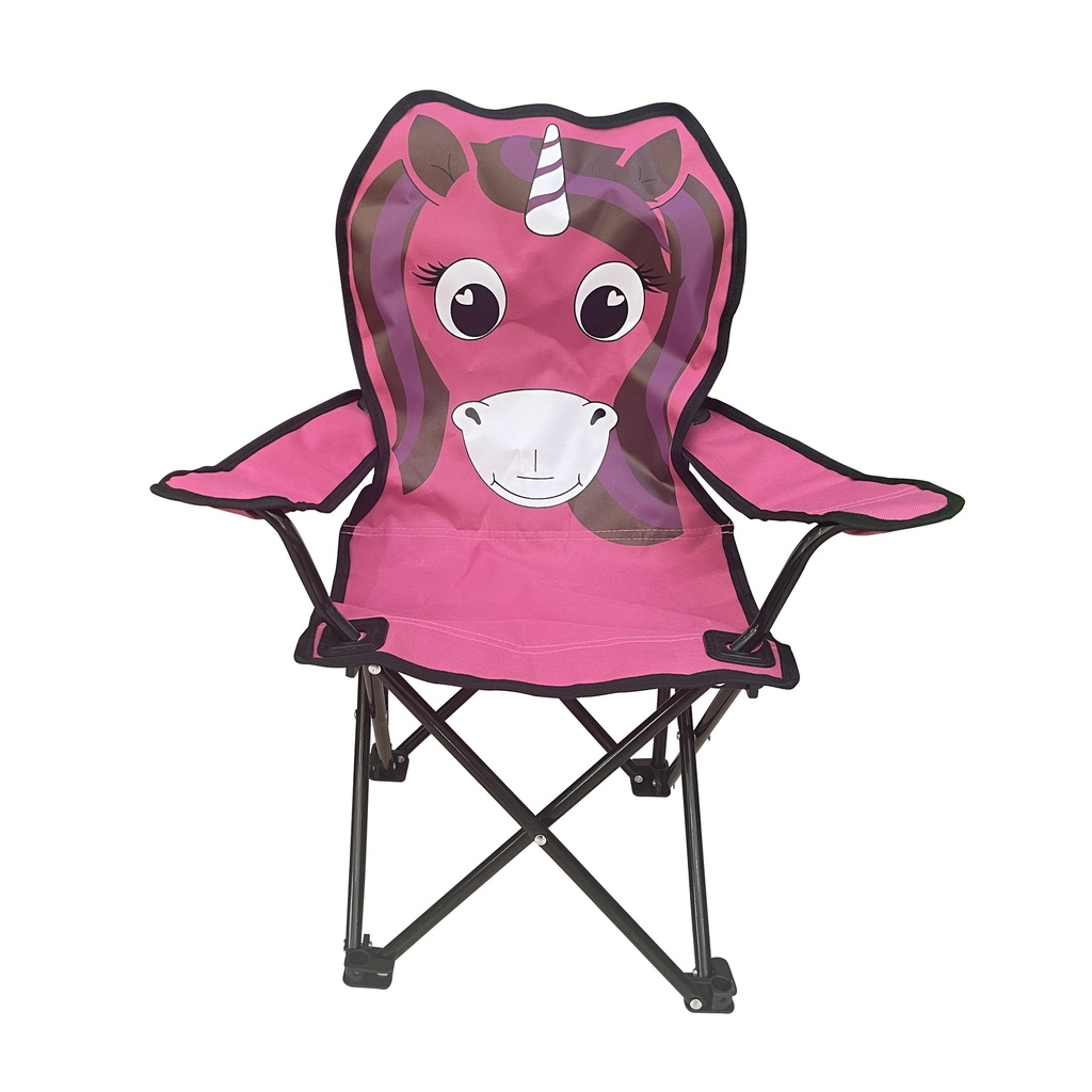 EASTERN OUTDOOR KIDS CAMPING CHAIR 14 X 14 X 23IN UNICORN DESIGN
