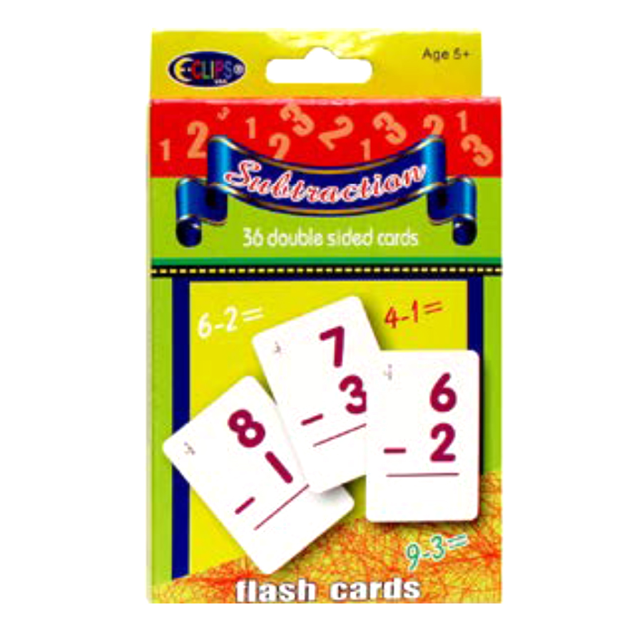 ECLIPS FLASH CARDS SUBTRACTION