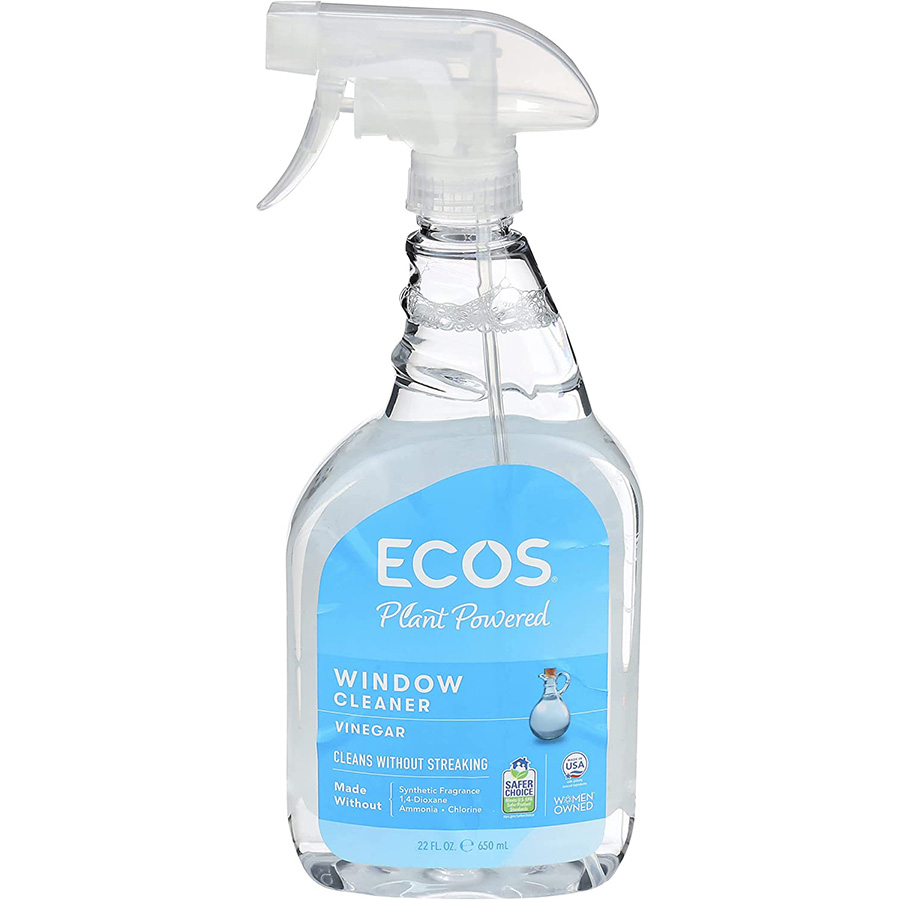 ECOS WINDOW CLEANER SPRAY 22 OZ VINEGAR