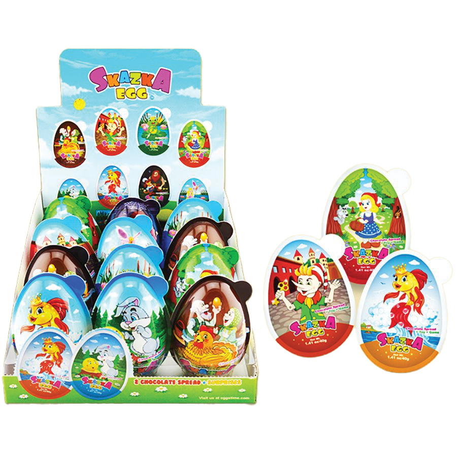 EGG CANDY 1 CT SKAZKA