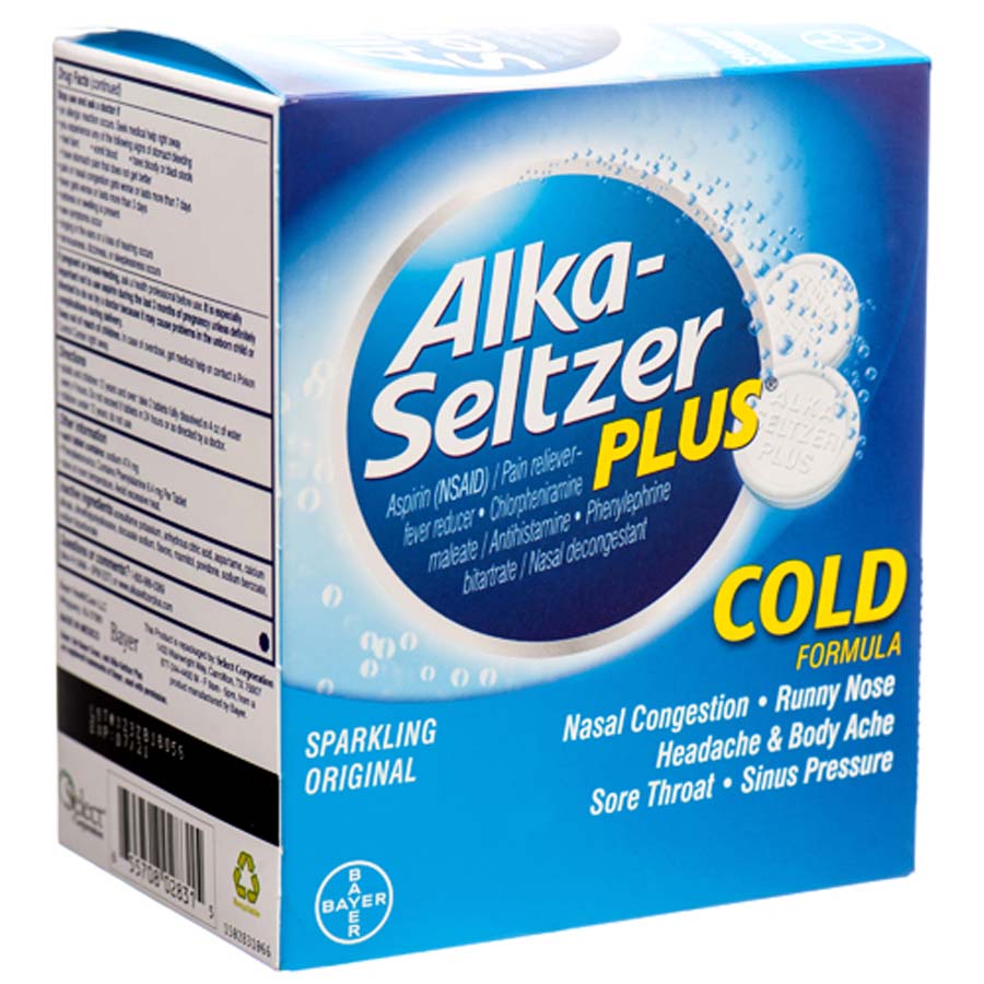 ALKA SELTZER TABLET 2 CT PLUS DISPENSER BOX