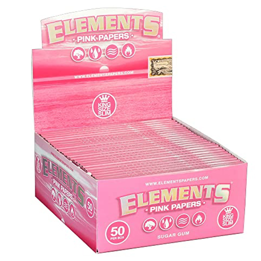 ELEMENTS ROLLLING PAPER 1CT PINK