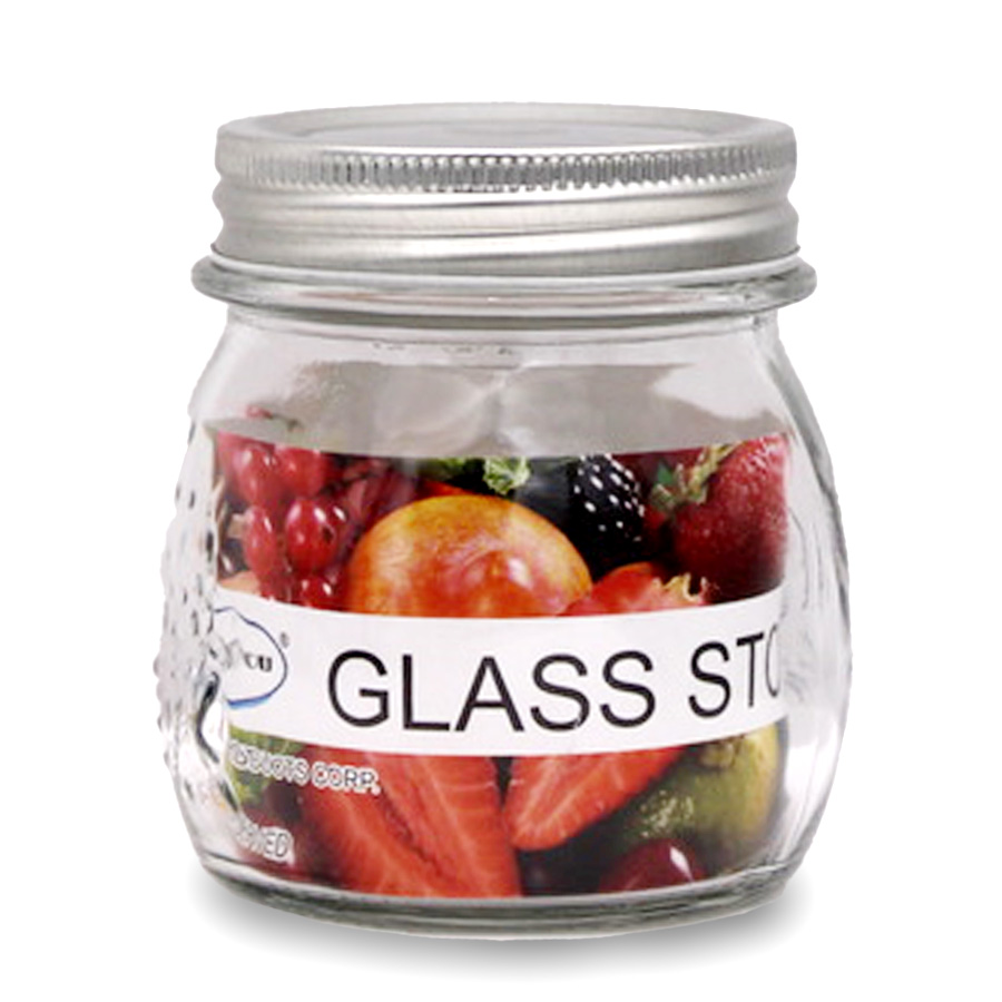 ALL FOR YOU GLASS JAR 5 OZ / 150 ML WITH TIN LID