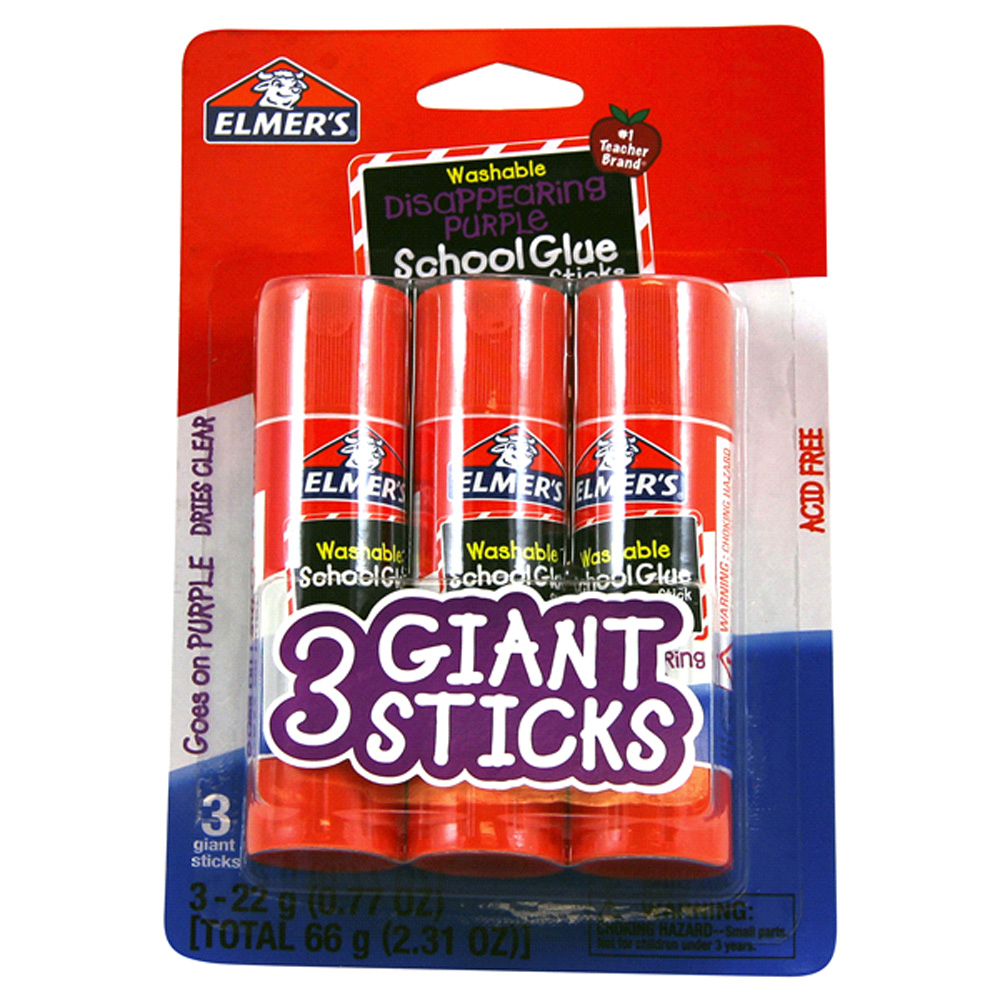 ELMERS SCHOOL GLUE 3 CT