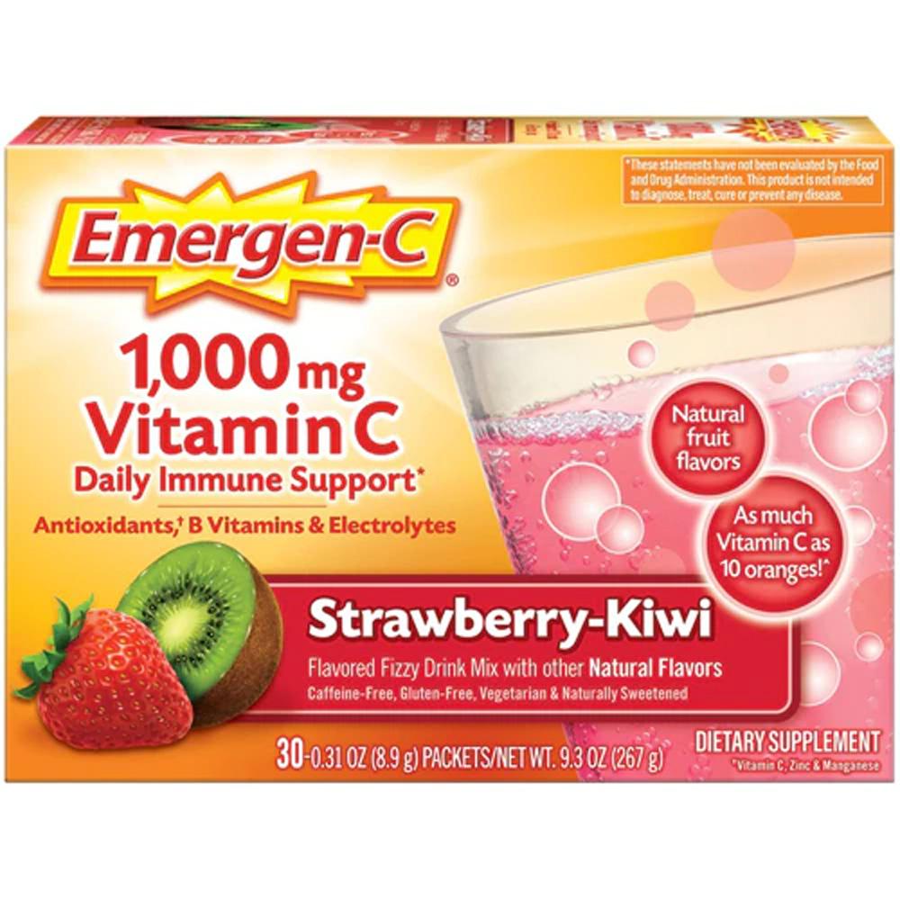 EMERGEN-C VITAMIN C 30 CT KIWI STRAWBERRY