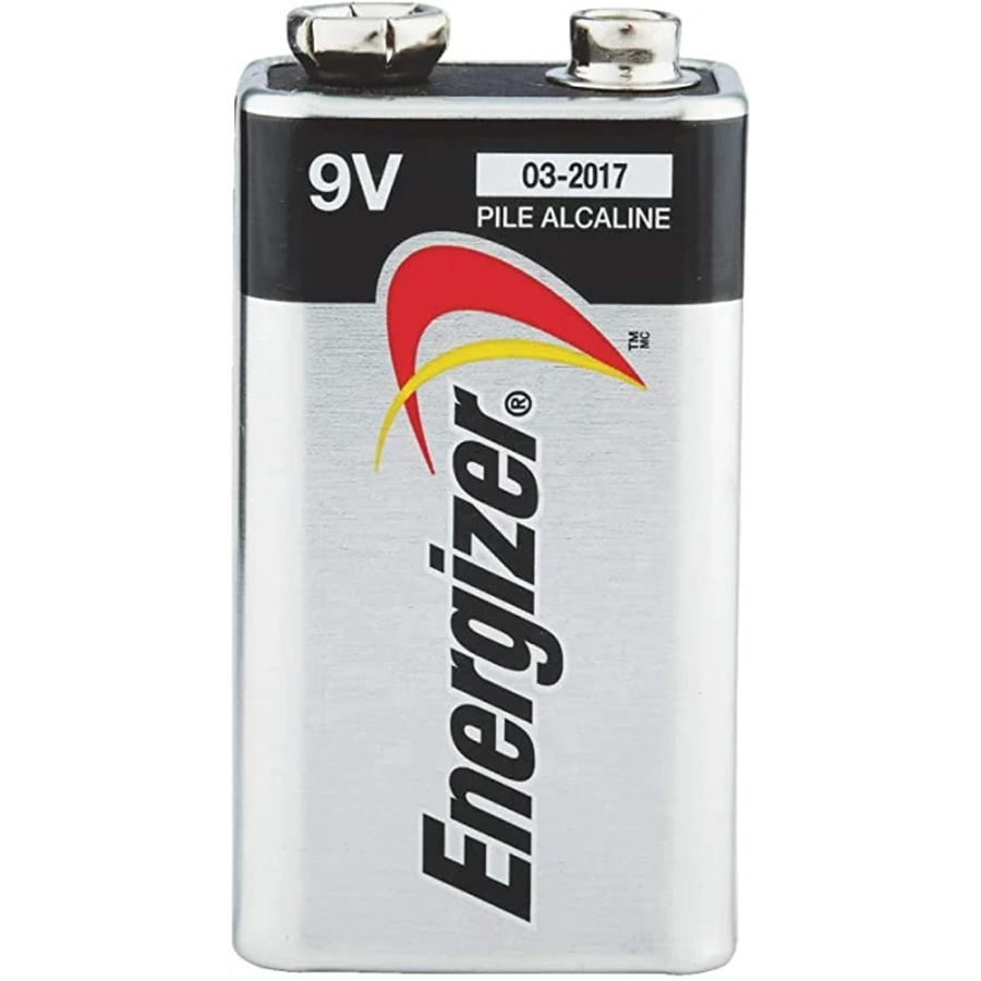 ENERGIZER ALKALINE BATTERIES 9V-1 FOR EXPORT ONLY