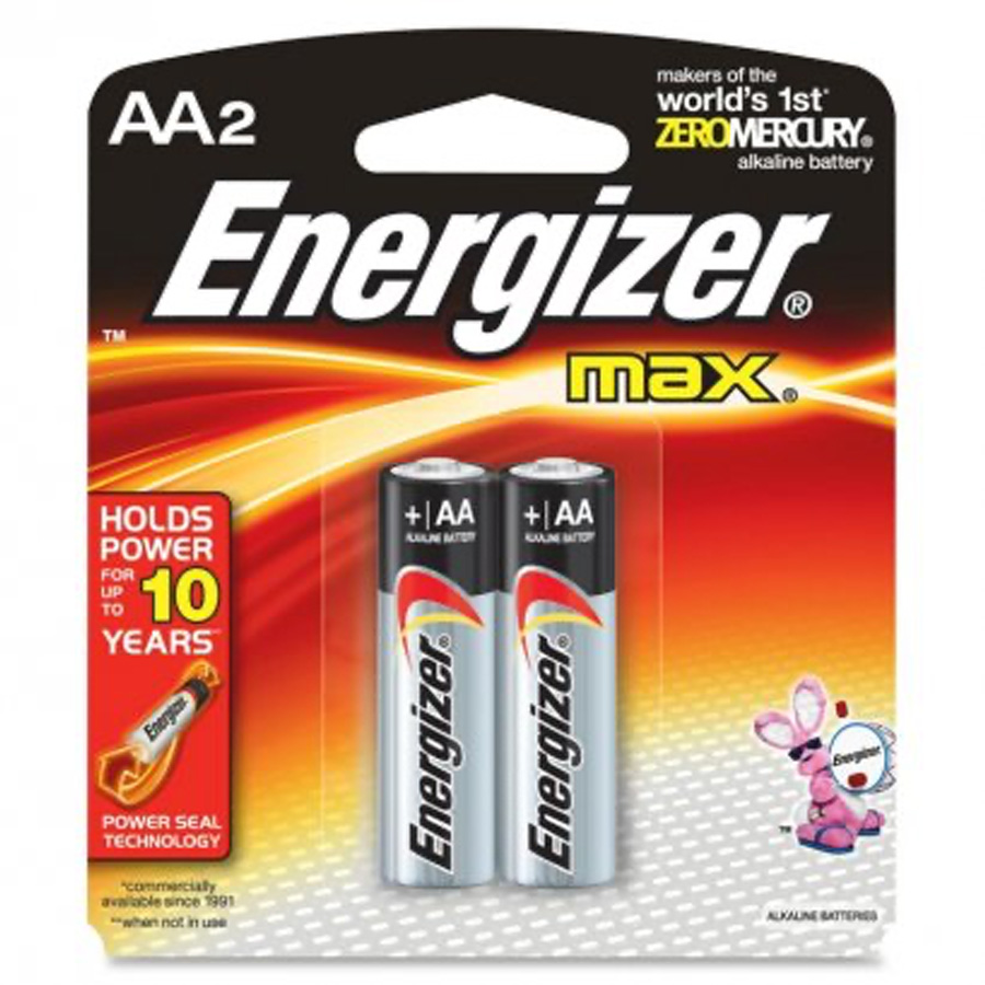 ENERGIZER ALKALINE BATTERIES AA2 FOR EXPORT ONLY