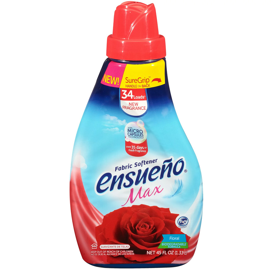 ENSUENO FABRIC SOFTENER 45 OZ MAX FLORAL
