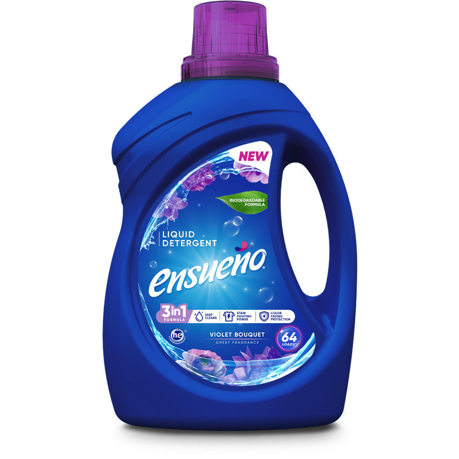 ENSUENO LIQUID DETERGENT 50 OZ VIOLET BOUQUET