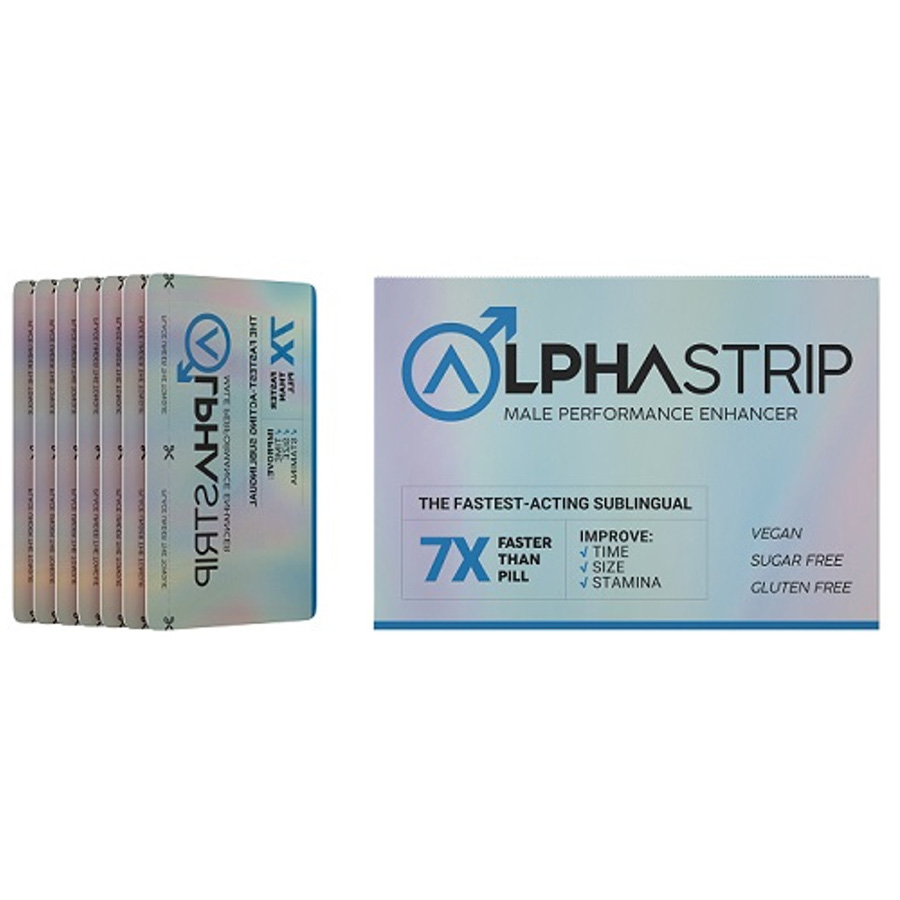 ALPHA STRIP MALE ENHANCEMENT 24 CT SUBLINGUAL