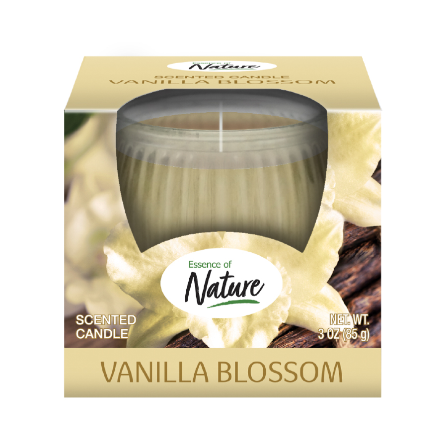 ESSENCE OF NATURE 3 OZ SCENTED CANDLE VANILLA