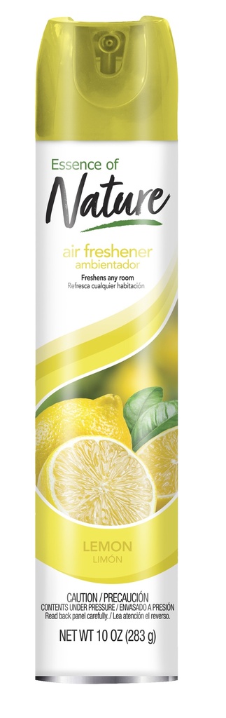 ESSENCE OF NATURE AIR FRESHENER 10 OZ / 300 ML LEMON