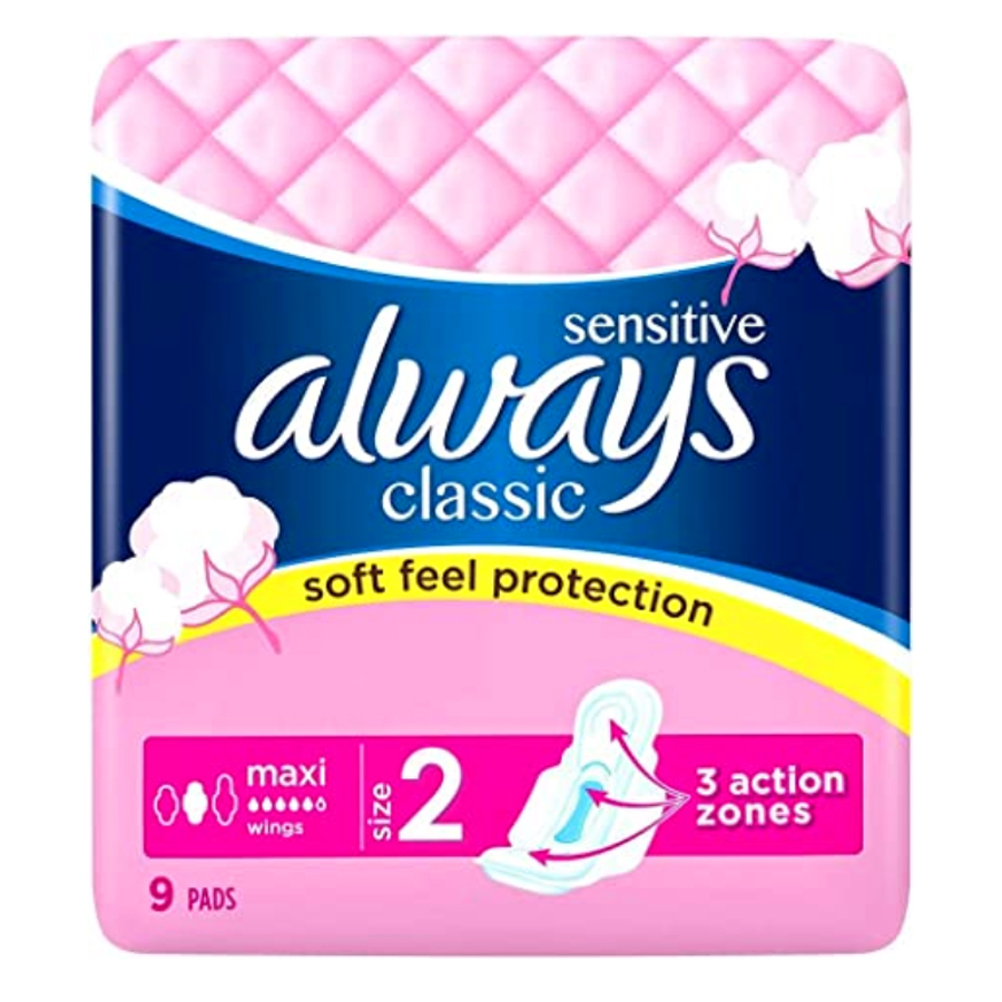 ALWAYS CLASSIC 9 CT CLASSIC MAXI
