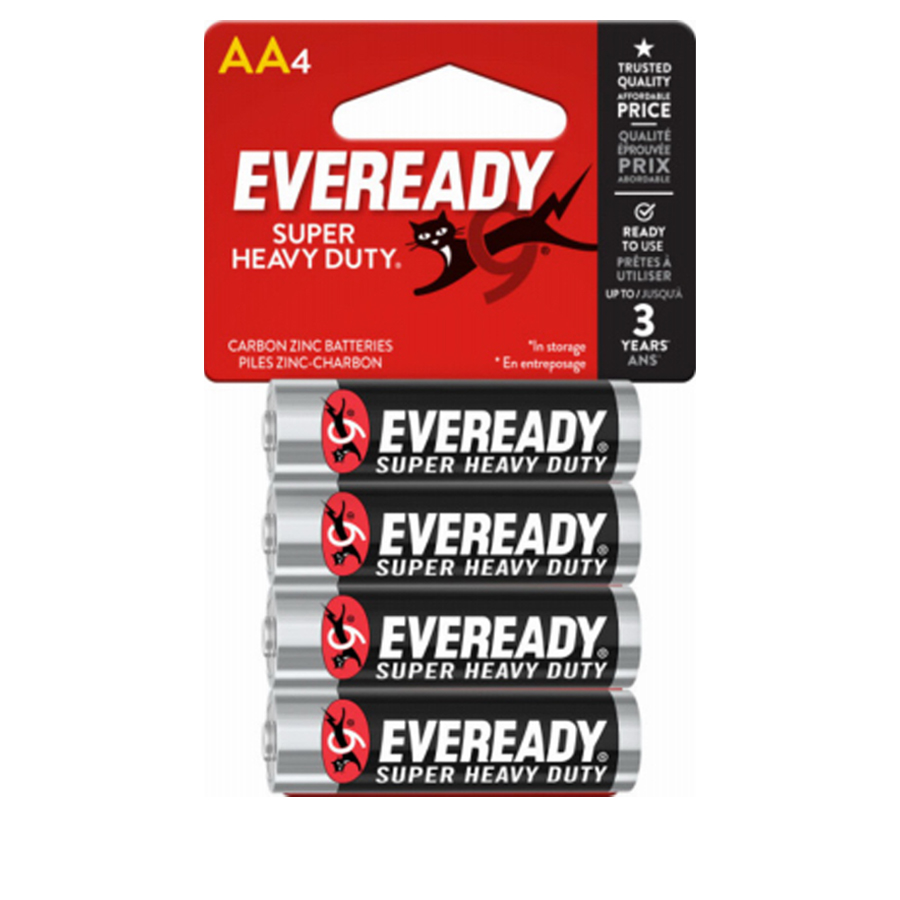 EVEREADY BATTERIES AA4